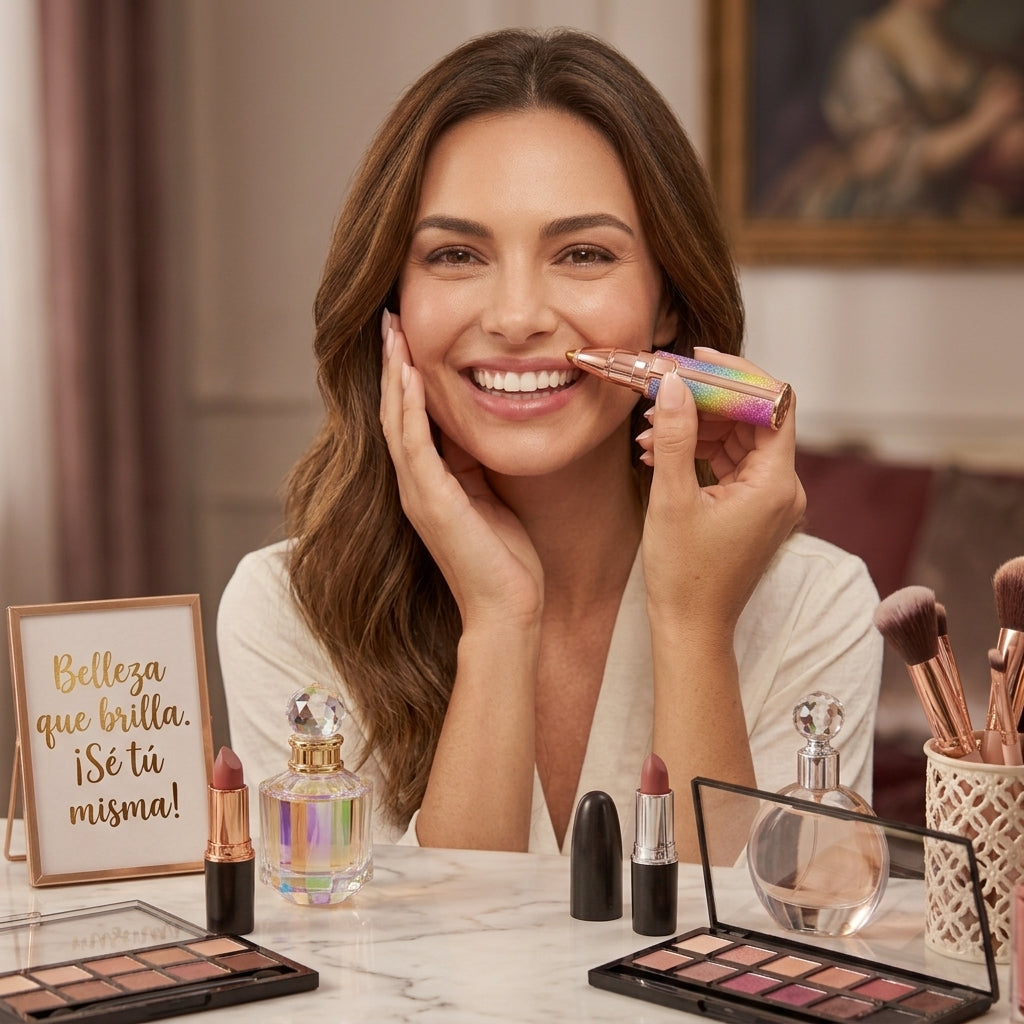 Depiladora Facial 2 En 1 Glamtouch Pro: Elimina el vello facial sin dolor.