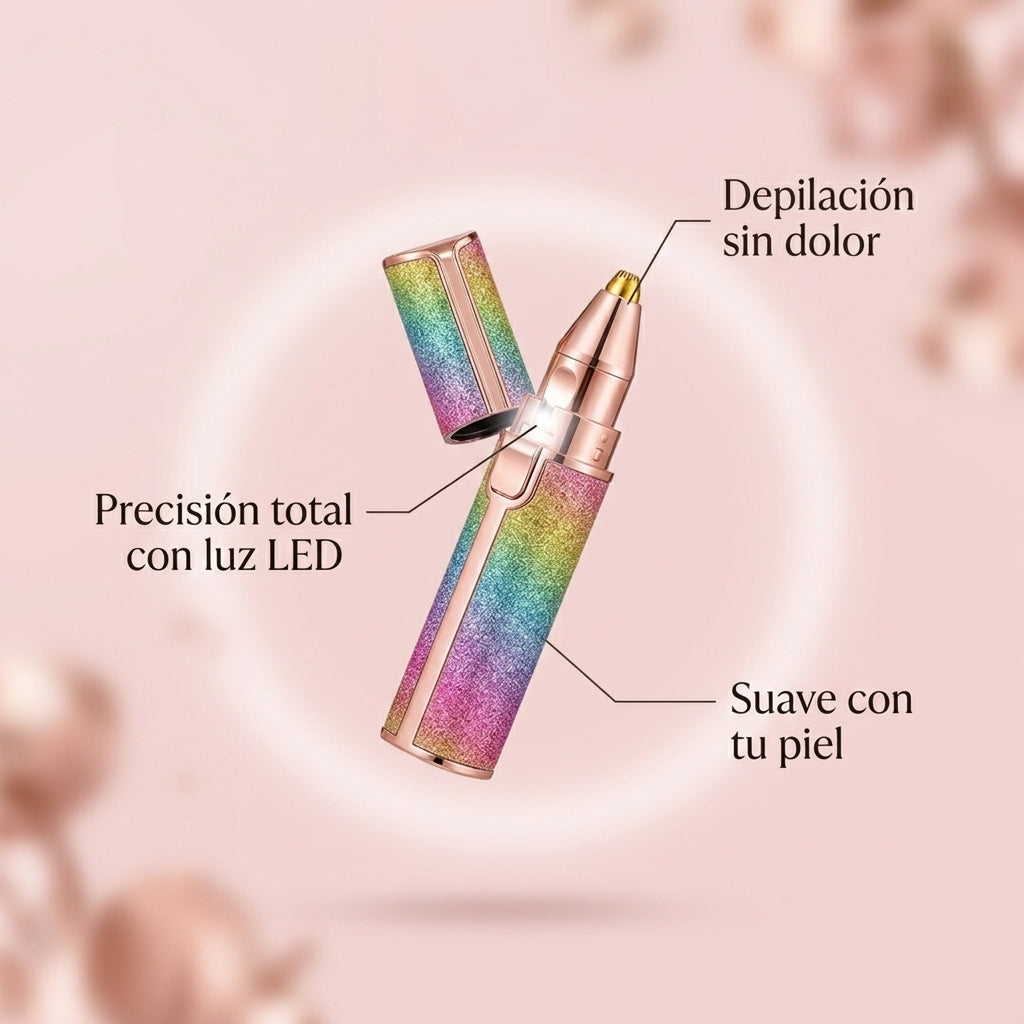 Depiladora Facial 2 En 1 Glamtouch Pro: Elimina el vello facial sin dolor.