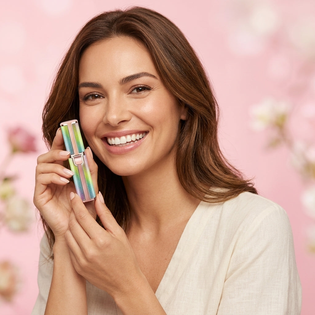 Depiladora Facial 2 En 1 Glamtouch Pro: Elimina el vello facial sin dolor.