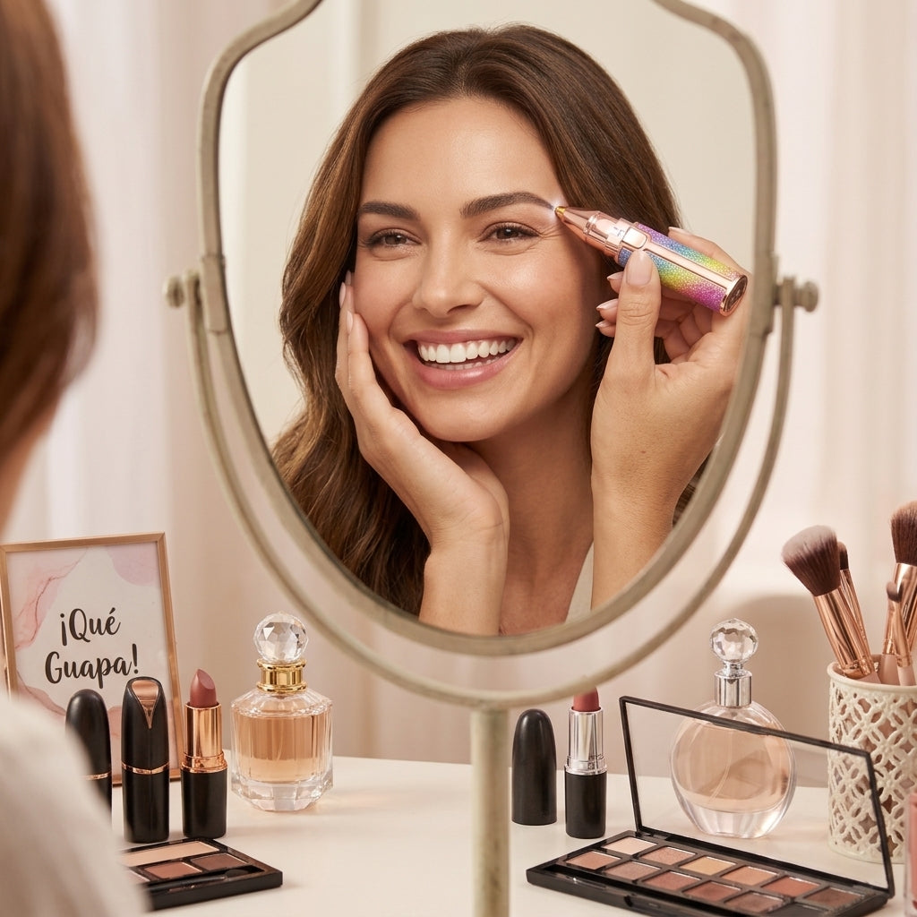 Depiladora Facial 2 En 1 Glamtouch Pro: Elimina el vello facial sin dolor.